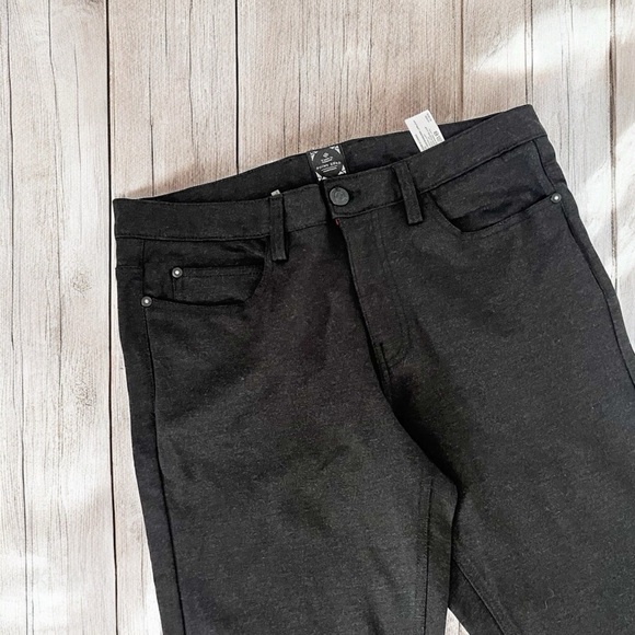 Point Zero dark gray stretch pants Sz 31 - Picture 3 of 9